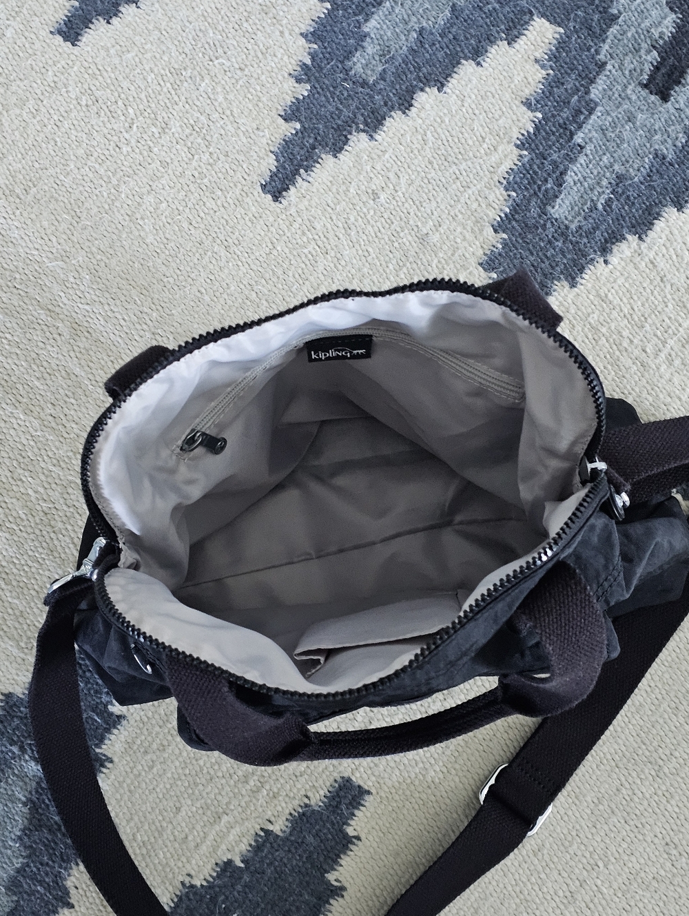 Kipling Pahneiro Handbag Black - Picture 3 of 4